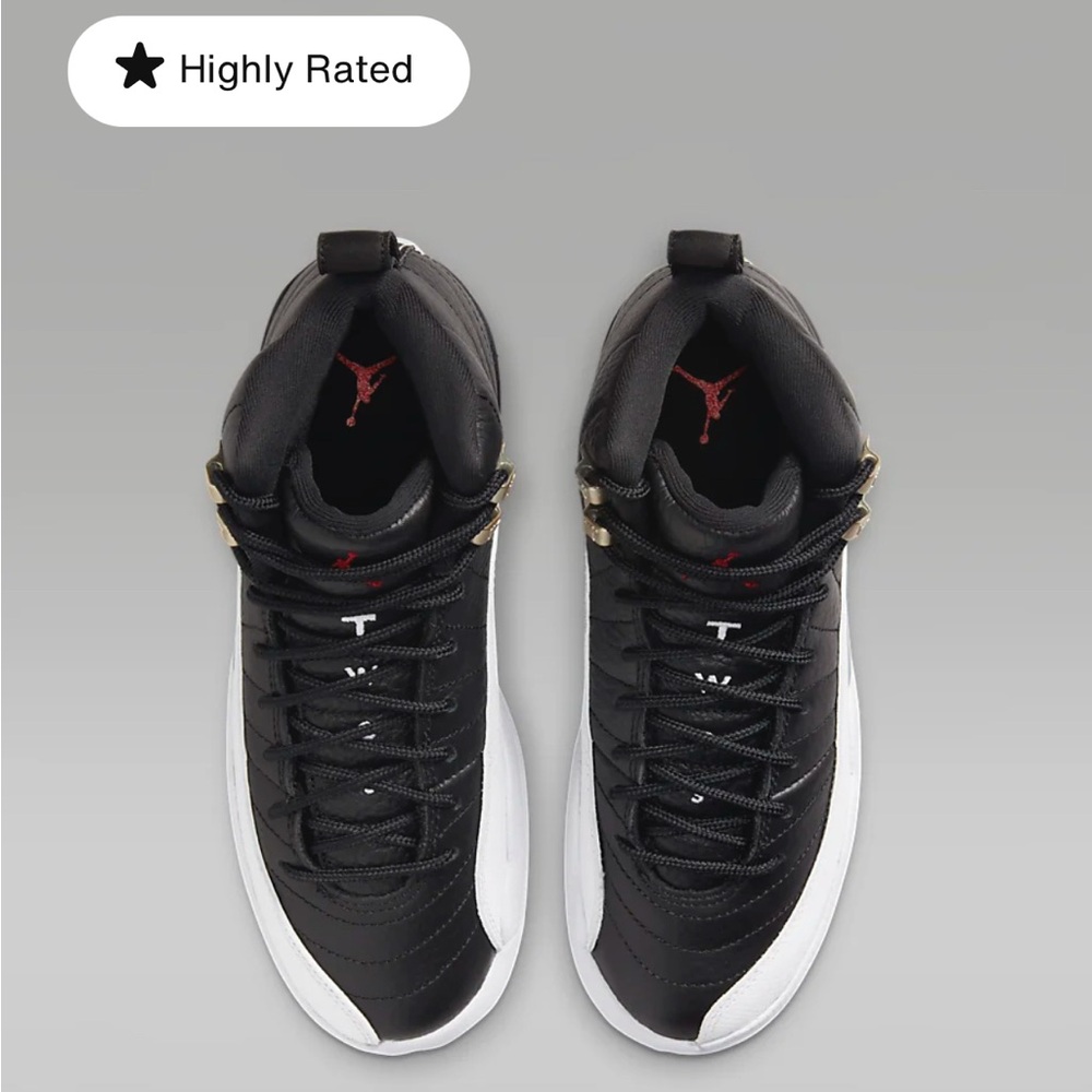 Nike Air Jordan 12 Retro "Playoffs" sneakers size 10 - Picture 4 of 8